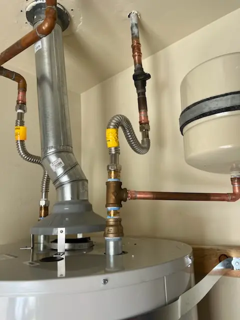 Water heater installation and plumbing repair in Dudley Heights